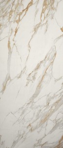 Großformatige Marmoroptik Fliesen Fap Roma Gold Calacatta Oro 120x278 brillante /3,336 m²/