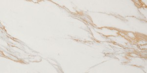 Große Marmorpodestfliesen Fap Roma Gold Calacatta Oro 60x120 brillant /1,44m2/