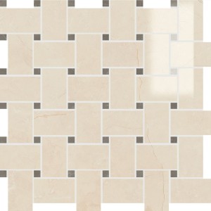 Panaria Trilogy Moon Beige Mosaikfliesen 30x30 cm, 9,5 mm, 0,36 m² - Steinoptik