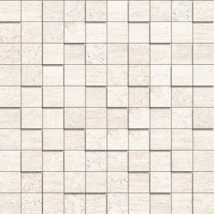 Panaria Entdecken Weiße Mosaikfliesen 30x30 cm Naturstein-Optik 9,5 mm /0,36 m²