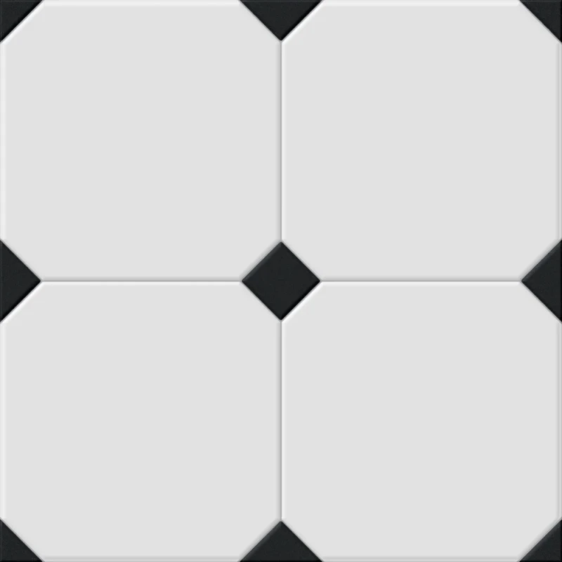Betera Black White Rect. 58x58 czarno-białe płytki podłogowe.webp