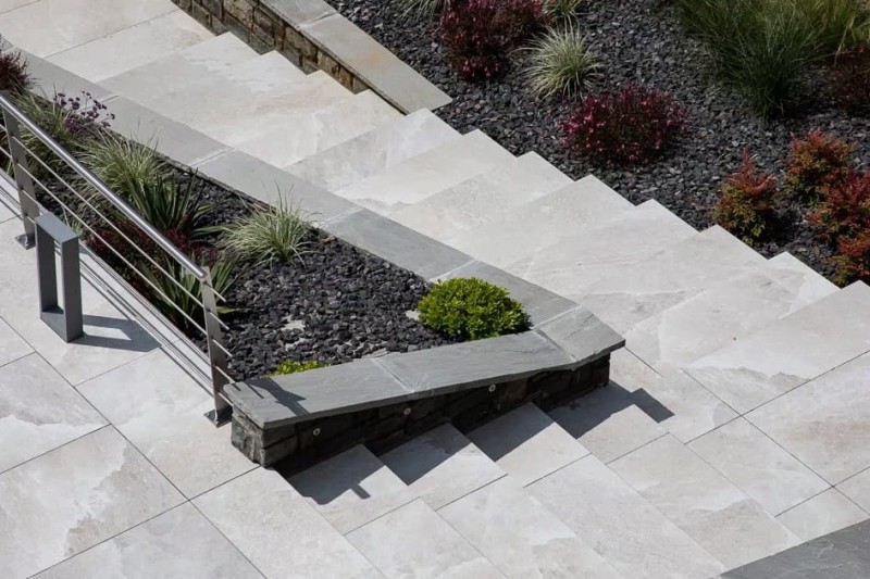 Rock Salt White Gold Naturale 120x240x0,6 cm 179653
