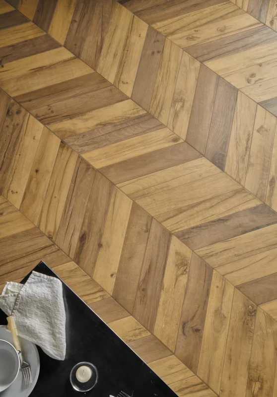 Revival Biondo Chevron Silktech 11x54. .webp