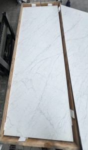 Naturstein Statuarietto Bocciardato 100x300x0,3 cm