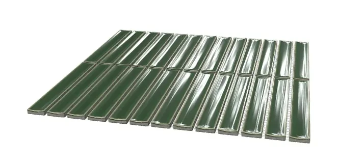 Mozaika zielona Stick Piano 29.6 cm x 30.0 cm  .webp