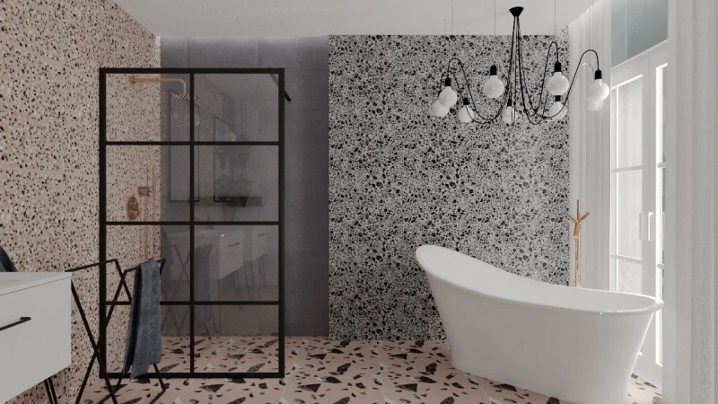 Emil Ceramica Medley Pop Grey 60x60 EH9K płytka gresowa lastryko .webp