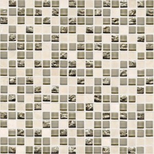 Mosaik Mix L'Antic Eternity Creme Fliesen 29,7x29,7x0,8 cm