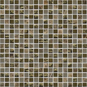 Mosaik Mix L'Antic Eternity Emperador Fliesen 29,7x29,7x0,8 cm