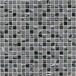 Mosaik Mix L'Antic Eternity Grau Fliesen 29,7x29,7x0,8 cm