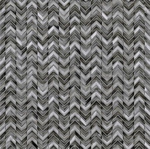 L'Antic Gravity Aluminium Pfeil Mosaik Metall Titan 29,8x30x0,4 cm