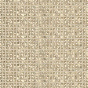 L'Antic Gravity Aluminium Cubic Gold Mosaikfliesen 30,5x30,5x0,4 cm