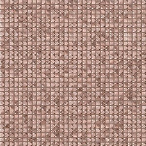 L'Antic Gravity Aluminium Cubic Mosaik Fliesen in Roségold 30,5x30,5x0,4 cm