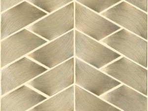 L'Antic Gravity Aluminium Mosaikfliesen Gold 22,1x28,1 cm