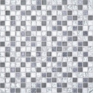 Glasmosaik L'Antic Imperia Greys 30x30x0,8 cm