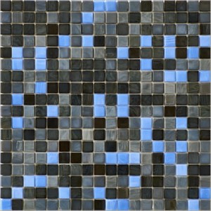 Glas-Mosaik L'Antic Water Winter Absolute 29,6x29,6x0,4 cm
