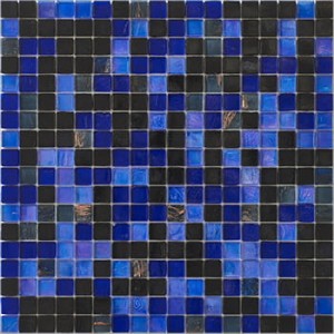 Glasmosaik L'Antic Water Winter Supreme 29,6x29,6x0,4 cm