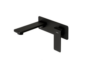 Corsan CMB7115BL TRINO schwarze Unterputz-Waschtischarmatur