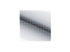 Corsan CMD25CH SLIM quadratische Stahl-Duschbrause 25 cm