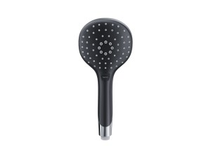 Funktionale schwarze Duschbrause Corsan CMP002BL