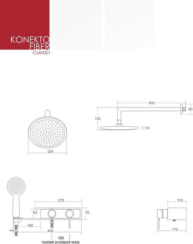 CMN001 KONEKTO SZARY