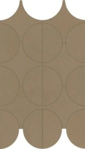 Marazzi Cementum Olive Mosaikfliesen 23,8x41,4 cm - Betonoptik