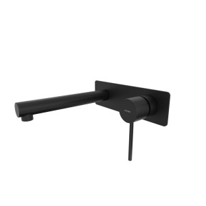 Corsan CMB7515BL Lugo schwarze Unterputz-Waschtischarmatur mit Auslauf