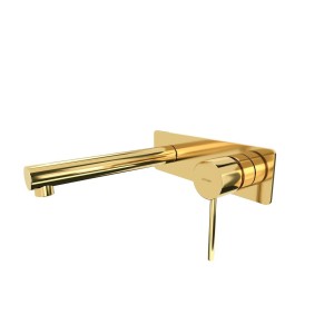 Corsan CMB7515GL Lugo Unterputz Waschbeckenarmatur Gold mit Auslauf