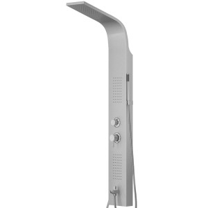 Duschelement Corsan ALTO Thermostat Silber Auslauf