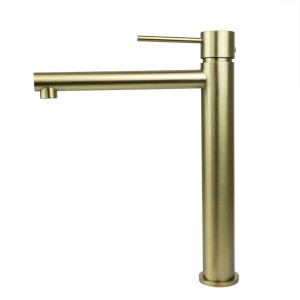 Corsan CMB7512BGL Lugo Hochdruckarmatur Waschbecken Gold Gebürstet