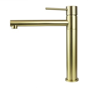 Corsan CMB7521BGL Lugo Standarmatur mit beweglichem Auslauf in gebürstetem Gold