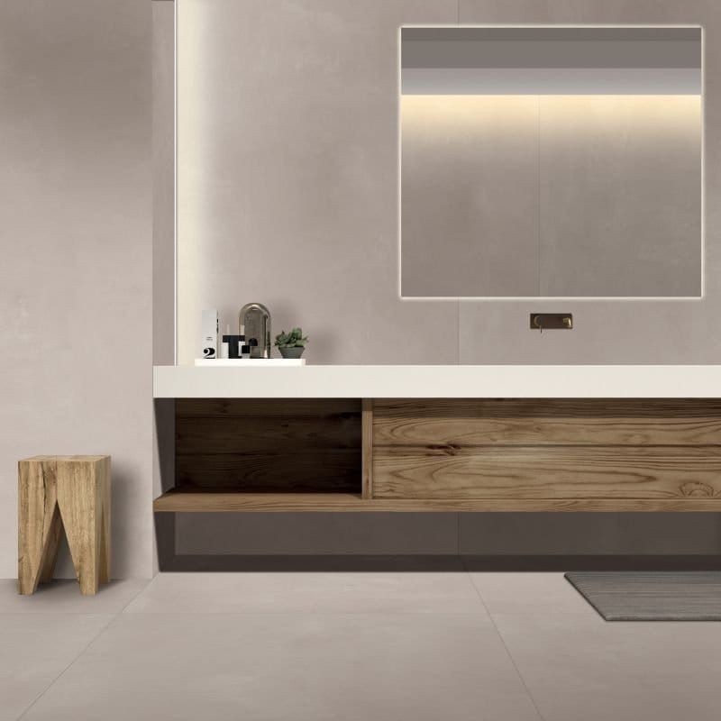Ariana Concrea Plain Bone Naturale 60x120 płytki gresowe imitujące beton 114371