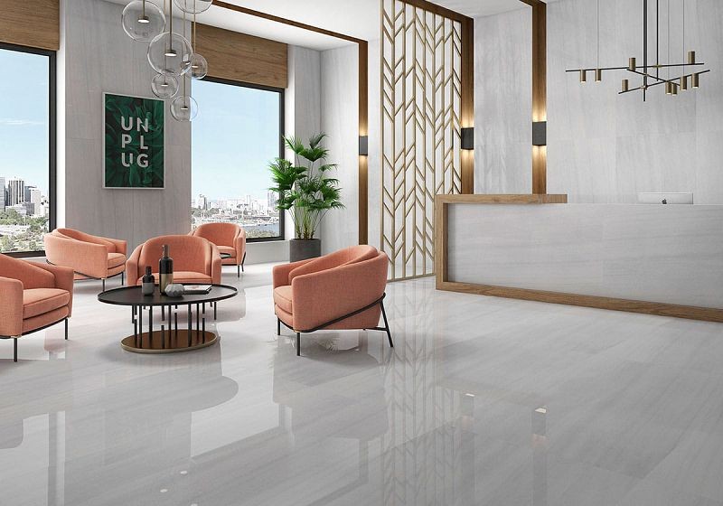 Geotiles Macael Blanco Polished Rectified 120x120 płytka gresowa 132443