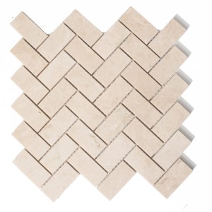 Mosaik Marmor Jodelka Beige Crystallino 29,1x30,5