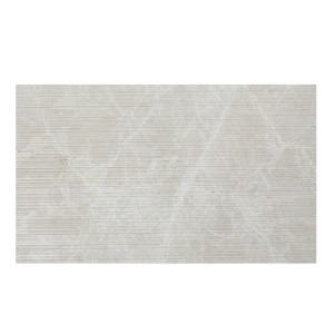 Beige Marmorfliese Vanila strukturiert, Höhe 30 cm
