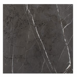 Braune Marmorplatte Pierta Grey gebürstet 60x60x2 cm