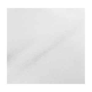 Weiße Marmorfliese Rbianco Neve gebürstet 60x60x2 cm