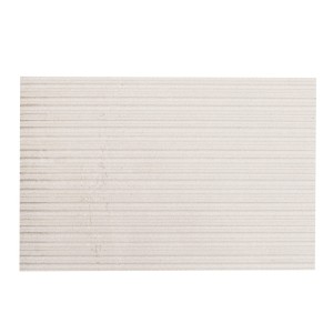 Beige Wellenplatte aus Kalkstein Simen, Höhe 15,25 cm