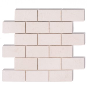Mosaikaziegel Brick Bone Patara Kalkstein 31,5x31,5