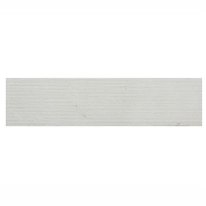 Beige Wellenplatte aus Kalkstein Simen 15,25 x 61 x 1,25 cm