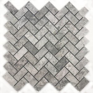 Mosaikmarmor Jodelka Tundra Grau 28,8x28,8 cm