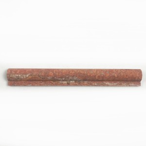 Sockelfliesen-Walze Travertin Rot Ogee Persisch Rot Satin 4x30,5 cm
