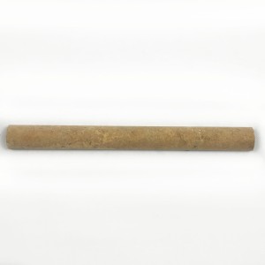 Sockelfliesen-Walze Travertin Braun Cigar Gold Satin 3x30,5 cm