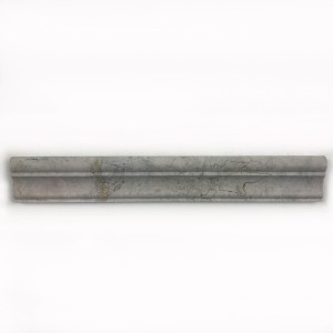 Marmor-Grauer Sockelgesims Tundra Grey Satin 4,5x30,5 cm