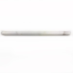 Marmor-Stift-Unterlage weiß poliert Afyon 2x30,5 cm