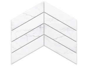 Mosaik CARRARA MATTE BIG CHEVRON KERAMIK