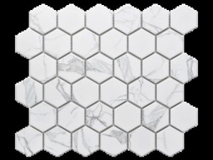 Mosaik CARRARA MATT HEXAGONAL KERAMIK