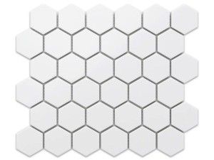 MosaikHEXE WEISS MATTE GROSS