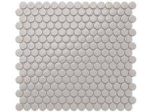 MosaikFLIESEN PENNY DOTS GRAU MATT