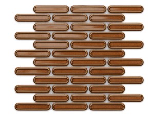 MosaikFLIESEN SAVOIARDI KARAMELLBRAUN