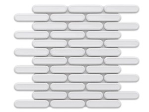 Mosaik CERAMIC SAVOIARDI WEISS
